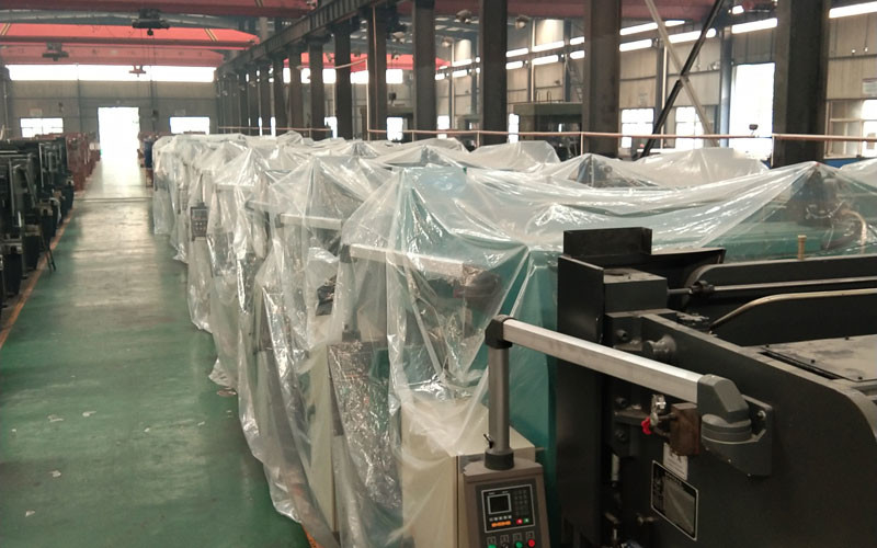 Anhui Aoxuan Heavy Industry Machine Co., Ltd. 제조업체의 생산 라인