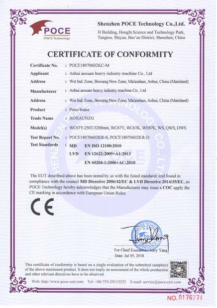Anhui Aoxuan Heavy Industry Machine Co., Ltd.